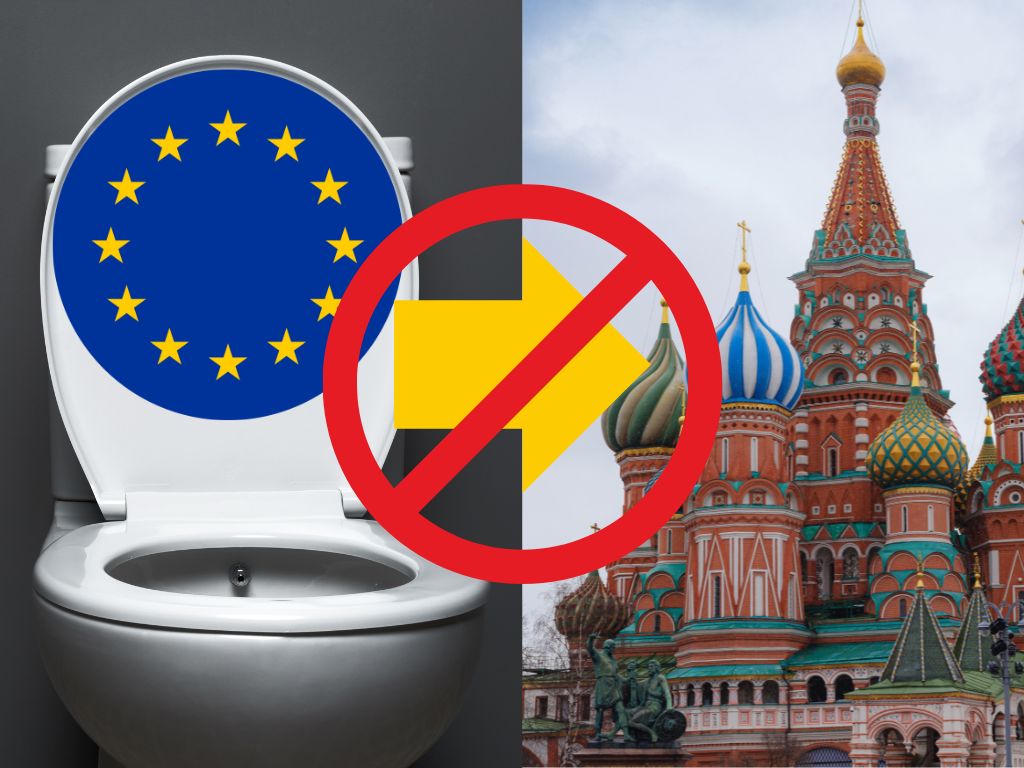 Slutspolat för Ryssland: EU:s nya toalettsanktioner