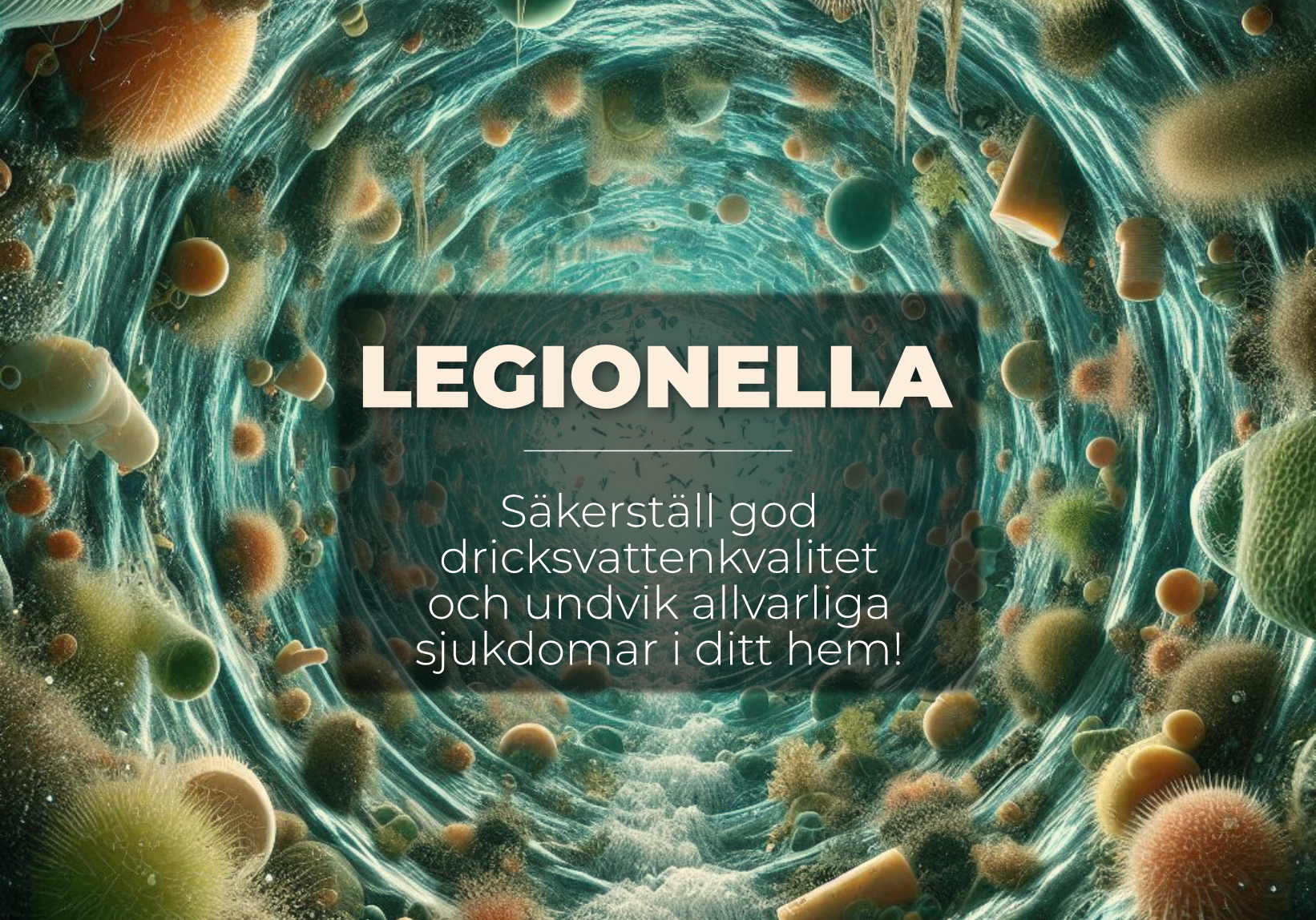 Legionella i vattenledningarna