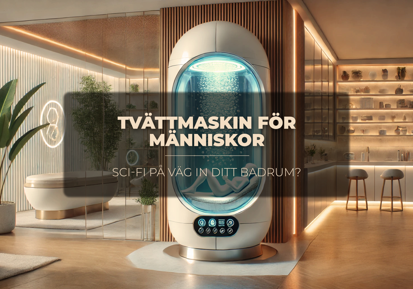 Människotvättmaskinen: Sci-fi på väg in ditt badrum?