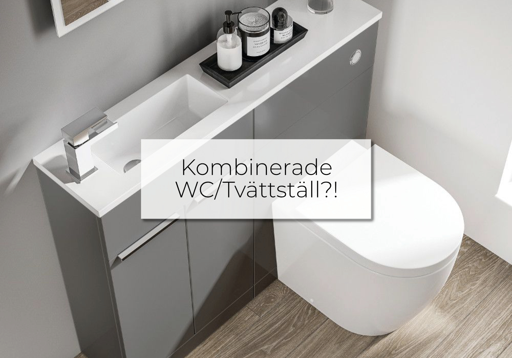 Kombinerad WC/Tvättställ?!